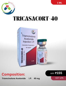 TRICASACORT 40 - Medicasa Pharmaceuticals